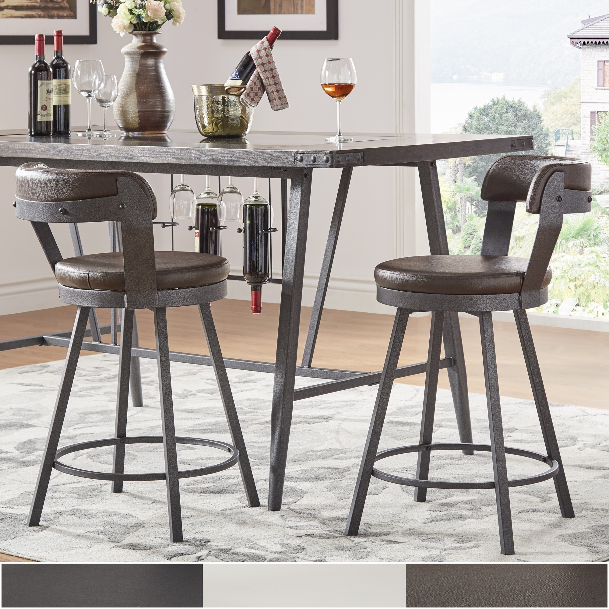 Buy Industrial Kitchen Dining Room Chairs Online At Overstock