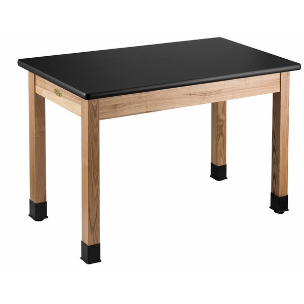 Science Lab Table High Pressure Laminate Top Plain Front 24 x 60