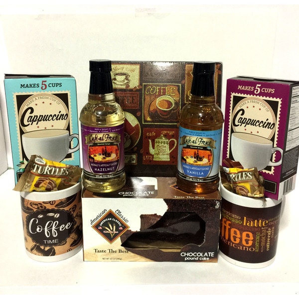 The Coffee Break Gift Basket. Opens flyout.
