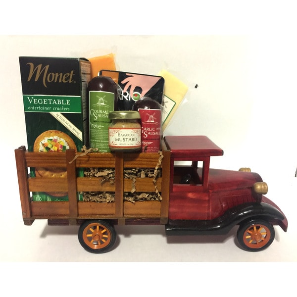 Shop Special Delivery Holiday Truck Gift Basket - Free ...