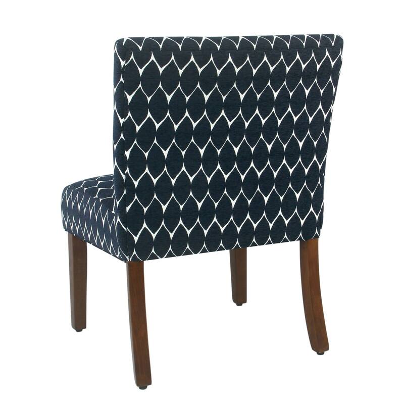 Porch & Den Valderrama Geometric Patterned Accent Chair with Pillow