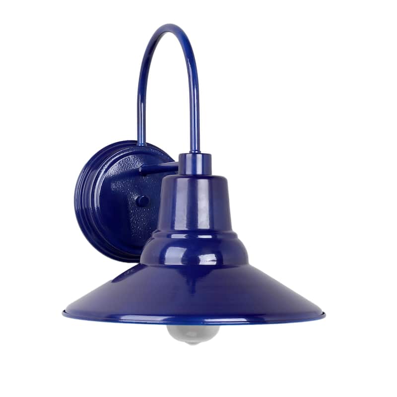 AA Warehousing Shelby 1 Light Exterior Wall light in Blue