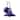 AA Warehousing Shelby 1 Light Exterior Wall light in Blue