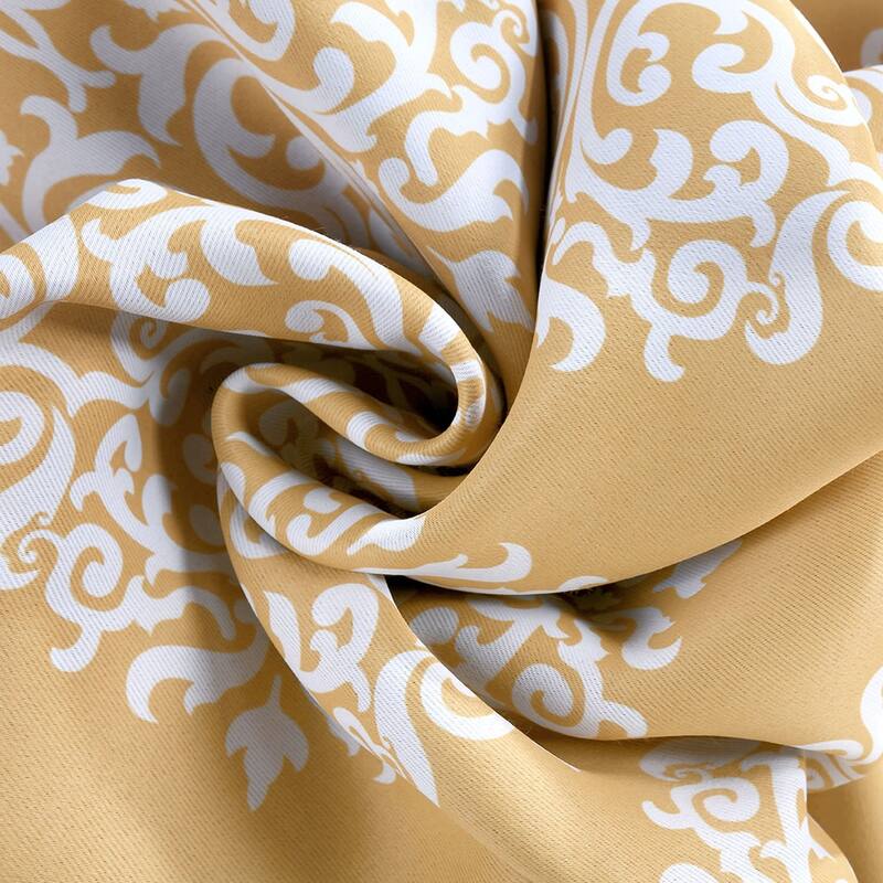 Exclusive Fabrics Meridian Room Darkening Curtain Panel Pair (2 Panels)