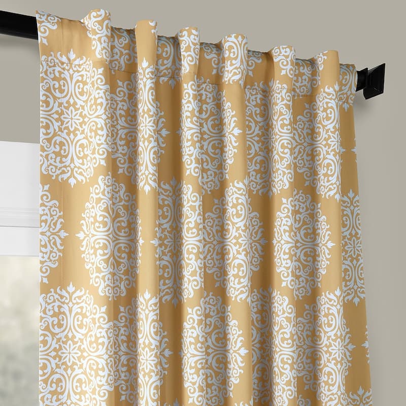 Exclusive Fabrics Meridian Room Darkening Curtain Panel Pair (2 Panels)