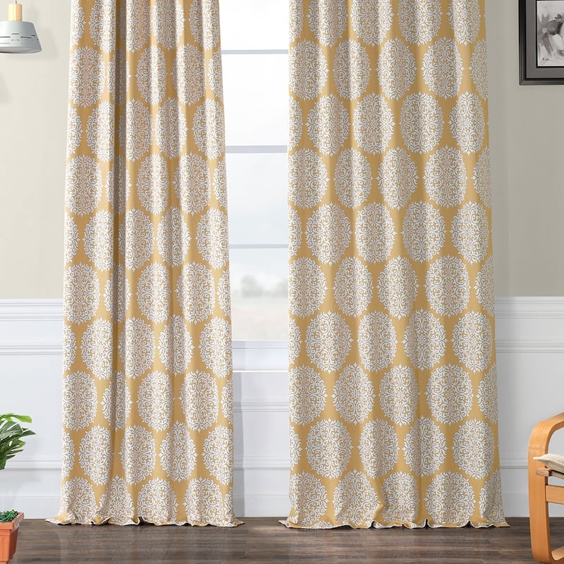 Exclusive Fabrics Meridian Room Darkening Curtain Panel Pair (2 Panels)