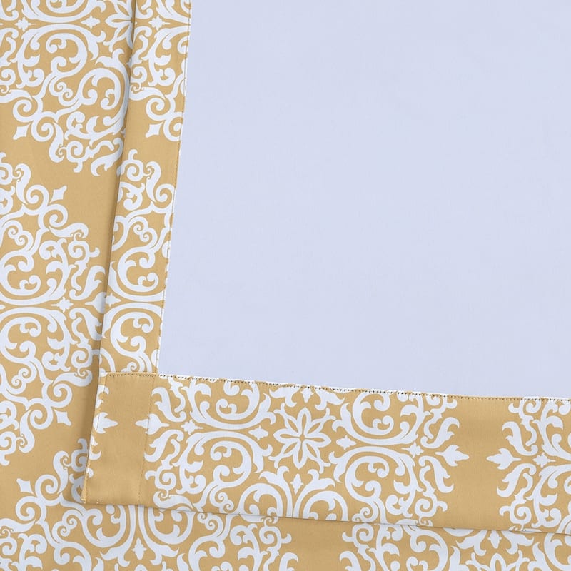 Exclusive Fabrics Meridian Room Darkening Curtain Panel Pair (2 Panels)