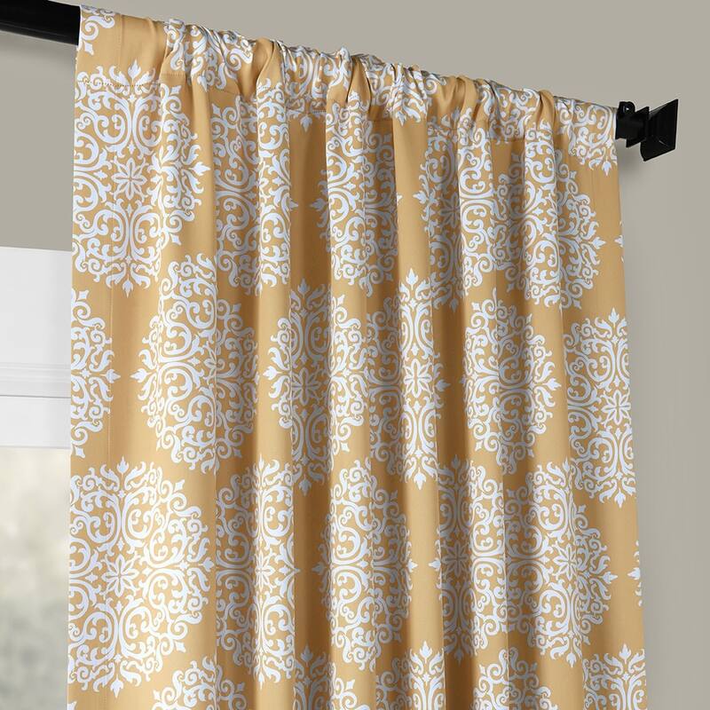 Exclusive Fabrics Meridian Room Darkening Curtain Panel Pair (2 Panels)
