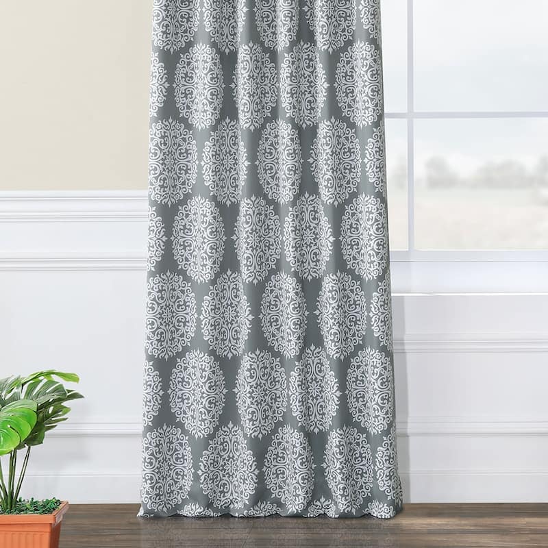 Exclusive Fabrics Meridian Room Darkening Curtain Panel Pair (2 Panels)