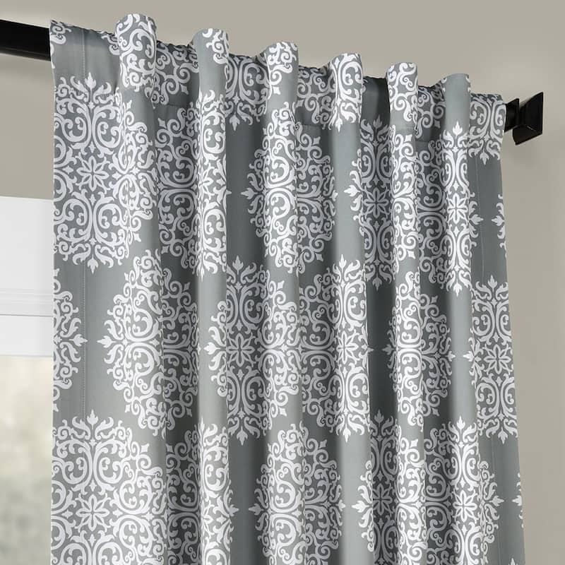 Exclusive Fabrics Meridian Room Darkening Curtain Panel Pair (2 Panels)