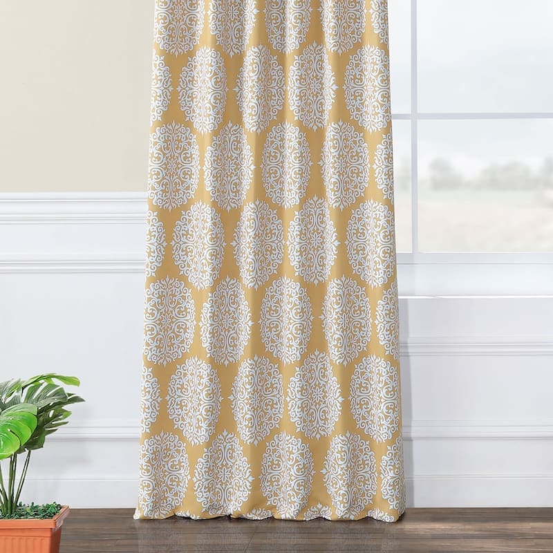 Exclusive Fabrics Meridian Room Darkening Curtain Panel Pair (2 Panels)