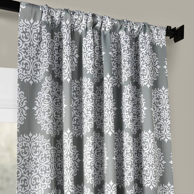 Exclusive Fabrics Meridian Room Darkening Curtain Panel Pair (2 Panels)