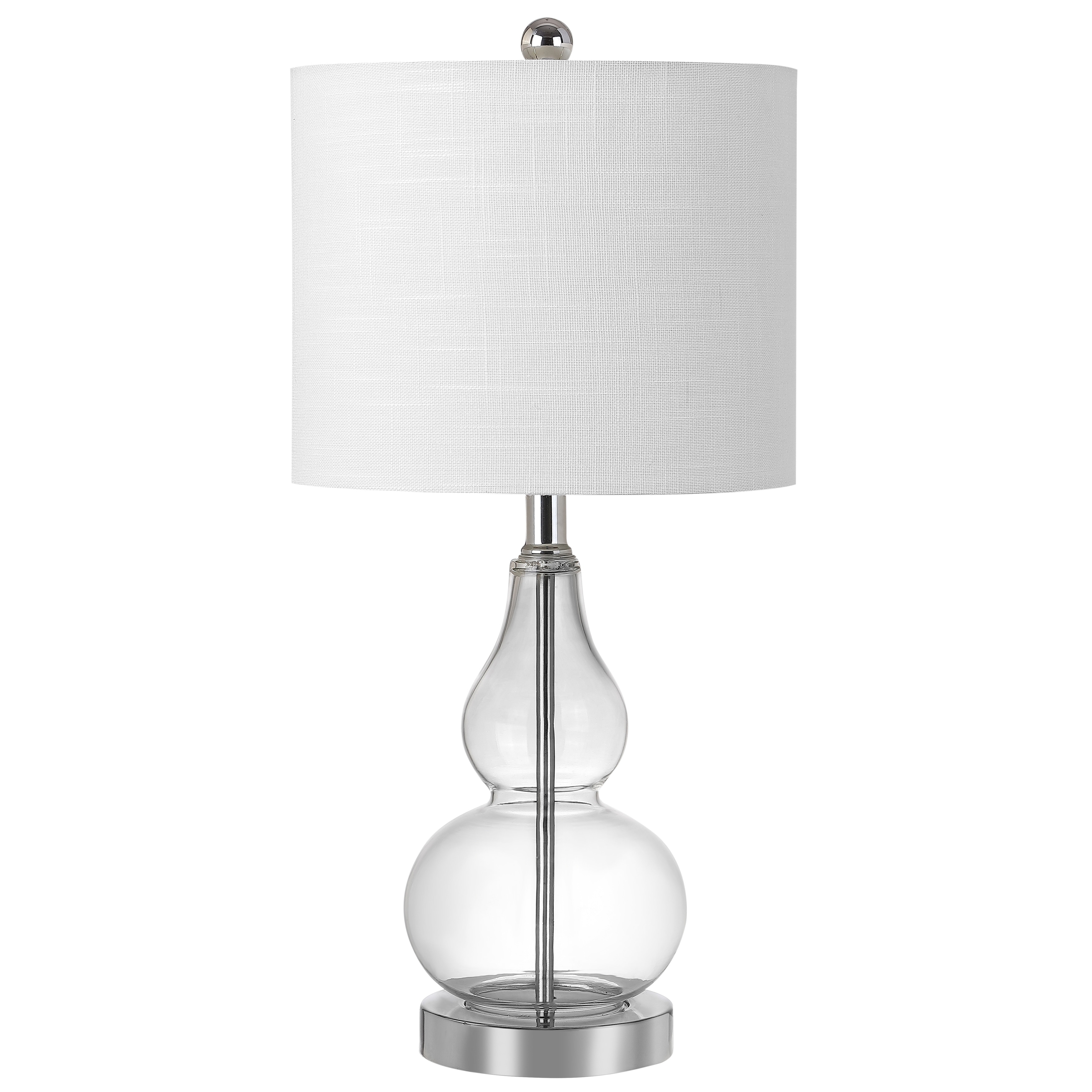 Anya 20 5 Mini Gl Led Table Lamp Clear By Jonathan Y Anya 20 5 Mini Gl Led Table Lamp Clear By Jonathan Y