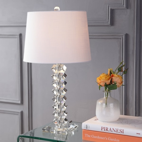 overstock crystal table lamps