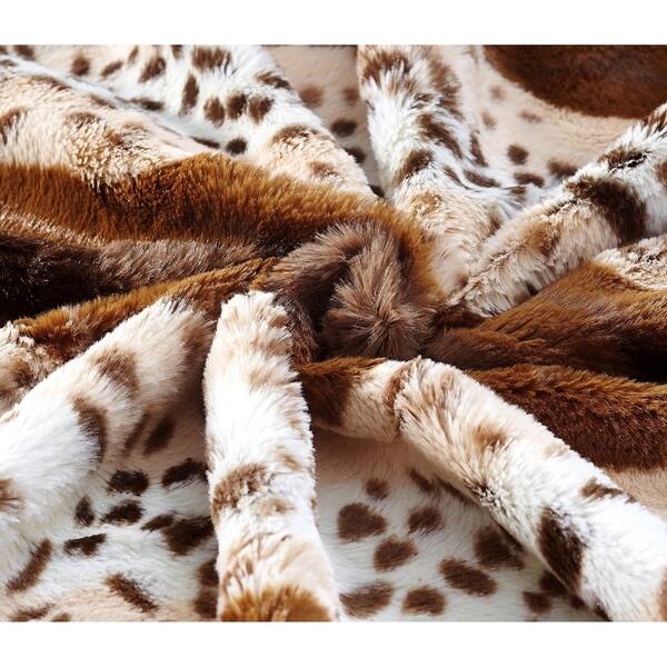 Hypoallergenic Fauxfur Throw Blanket With Micromink For Couch Or Sofa Hypoallergenic Fauxfur Throw Blanket With Micromink For Couch Or Sofa