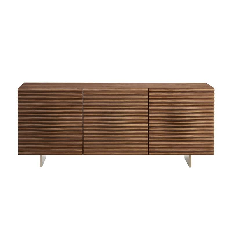 MOON Walnut Veneer Buffet by Casabianca Home