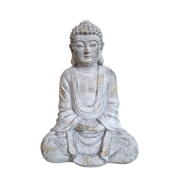 SITTING BUDDHA | Overstock.com Shopping - The Best Deals on Garden Accents