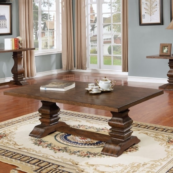 Best Quality Furniture 2 Piece Walnut Coffee And End Table Set Best Quality Furniture 2 Piece Walnut Coffee And End Table Set