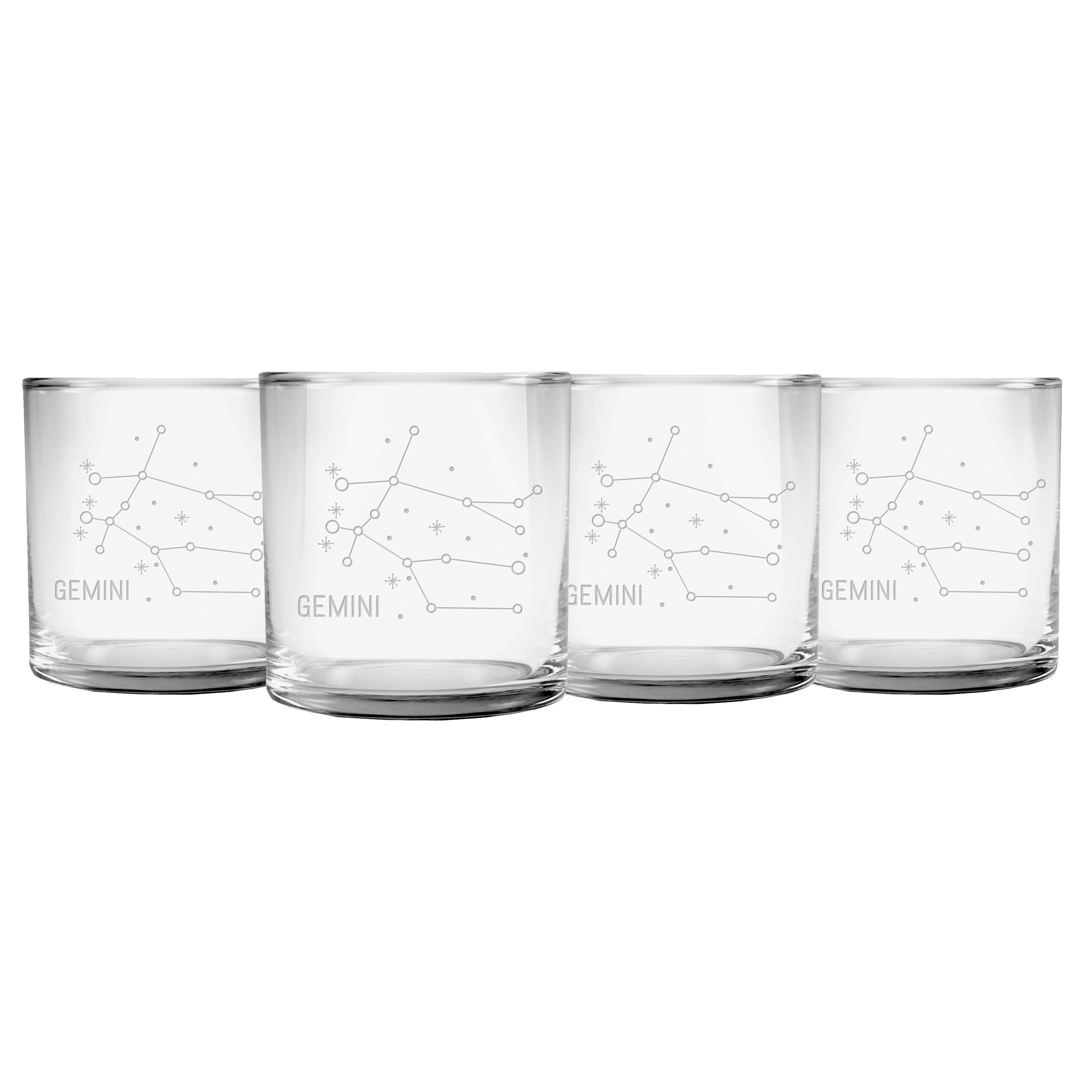 gemini shot glass