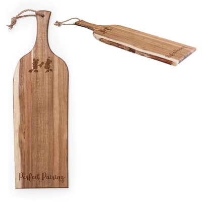 Mickey & Minnie Mouse - Artisan 24" Acacia Serving Plank
