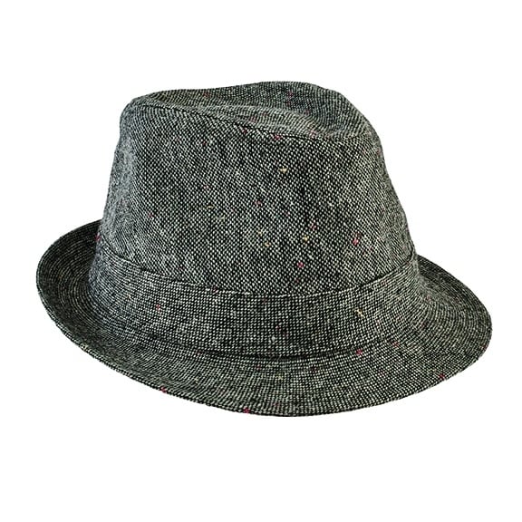 kids black fedora hat