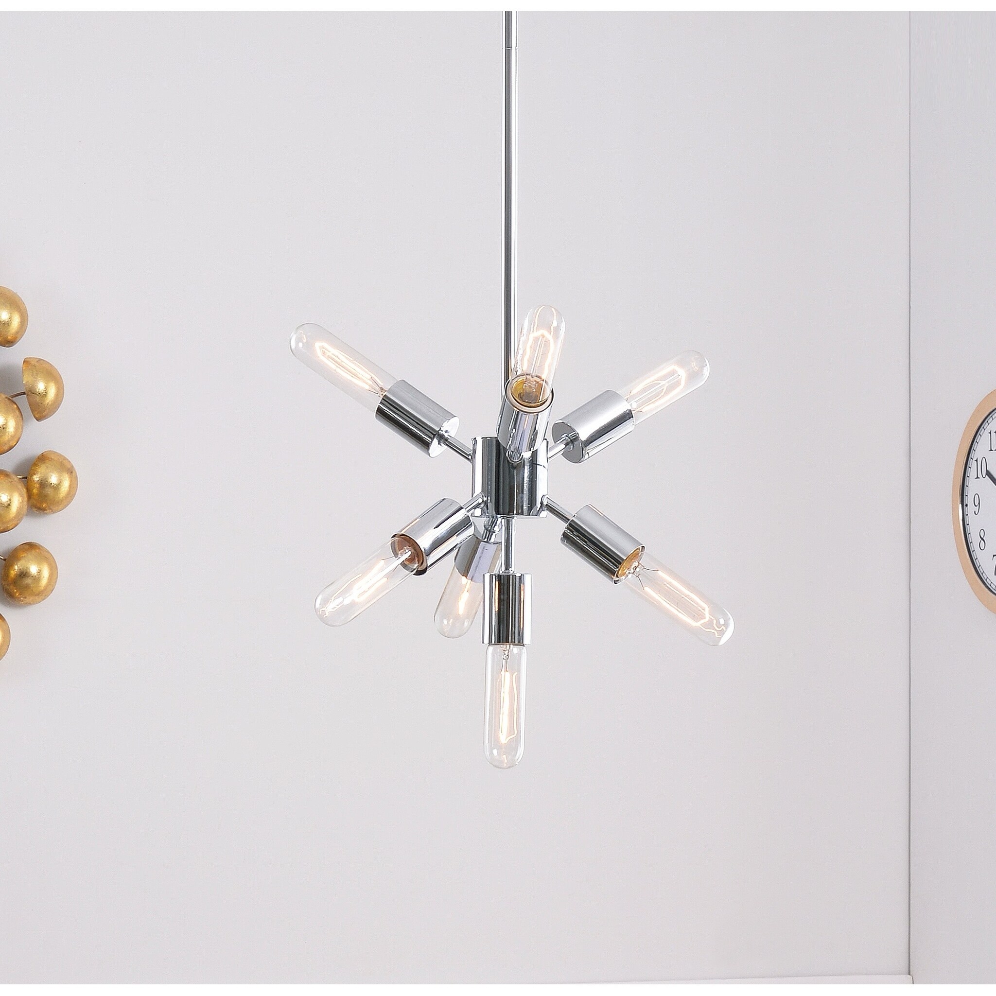 Electrode Chrome 7 Light Chandelier - Chandeliers For Bedrooms by Overstock.com