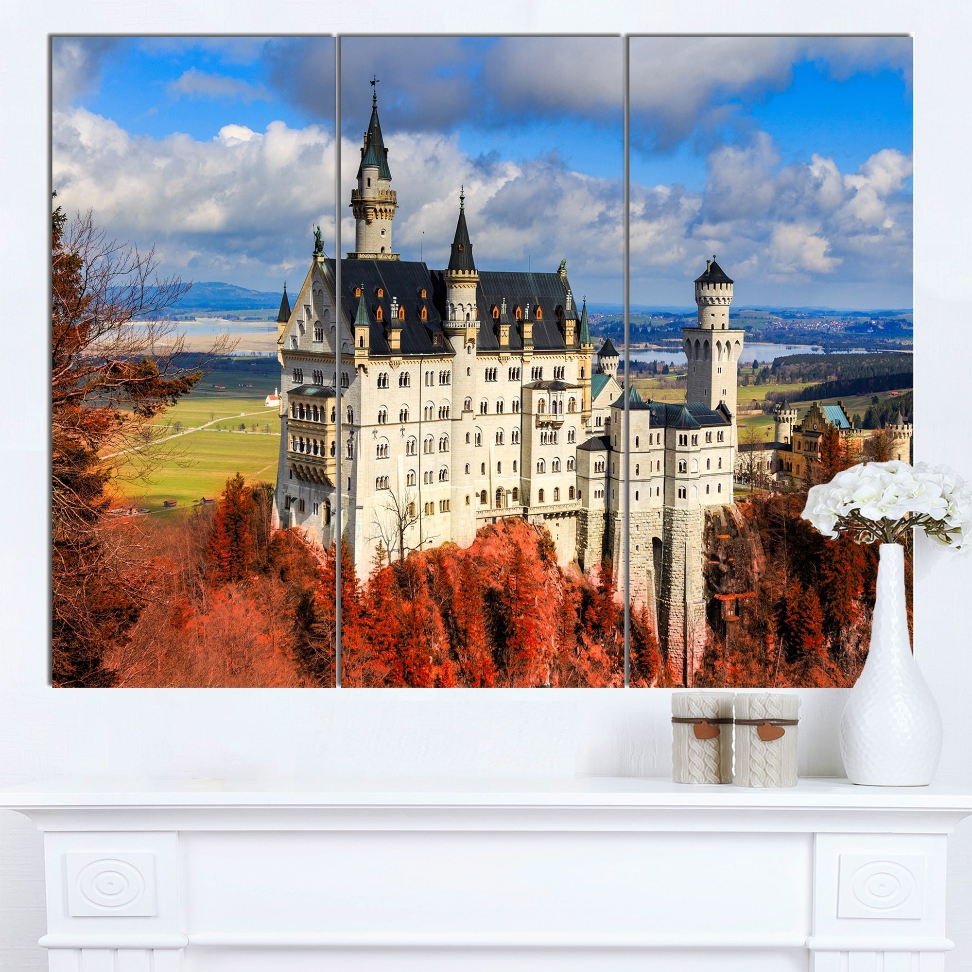 Neuschwanstein Castle | Canvas Print | Wall Art | Germany | Art Print | popular Home Décor