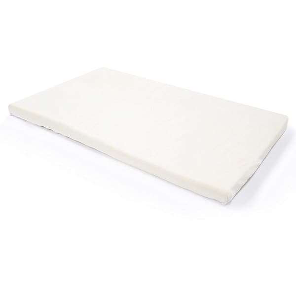 slide 2 of 13, Milliard 2-Inch Ventilated Memory Foam Crib/Toddler Bed Mattress Topper with Removable Waterproof Cover