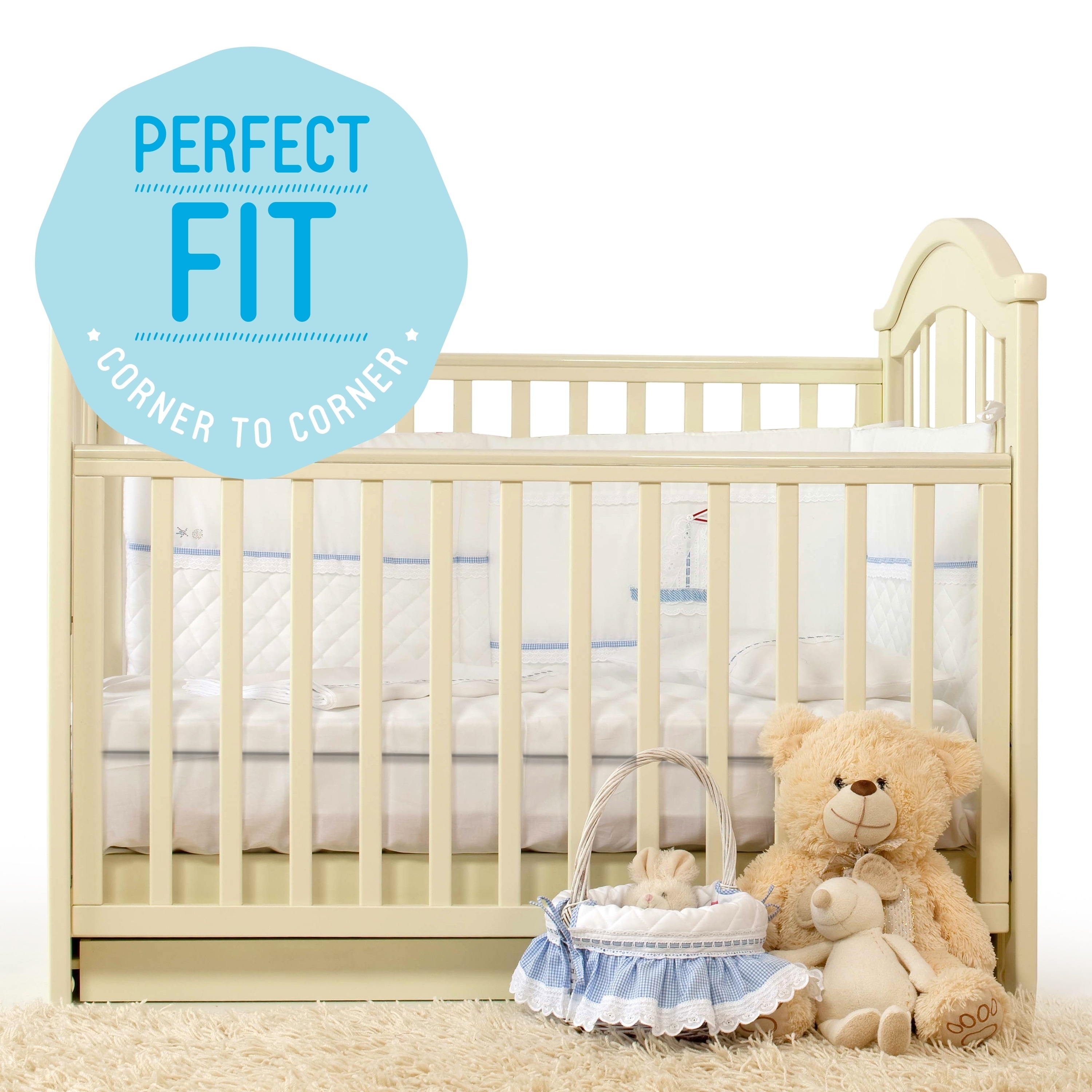 memory foam topper for crib