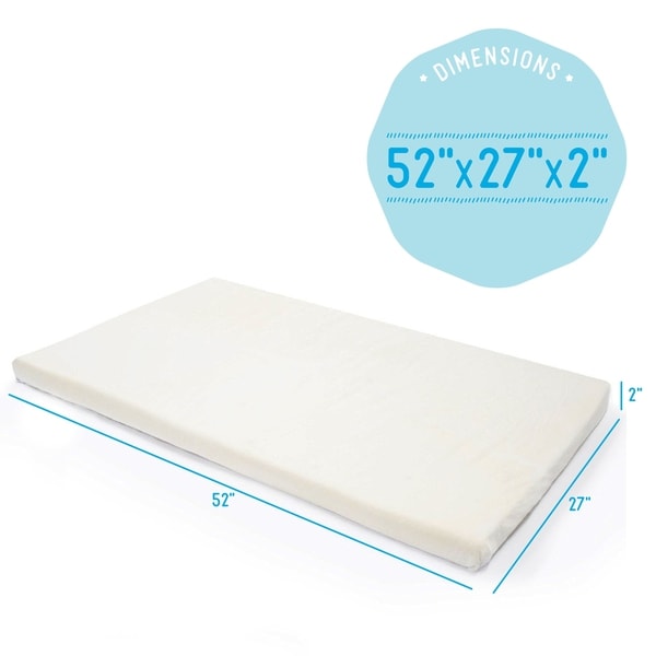 crib size mattress topper