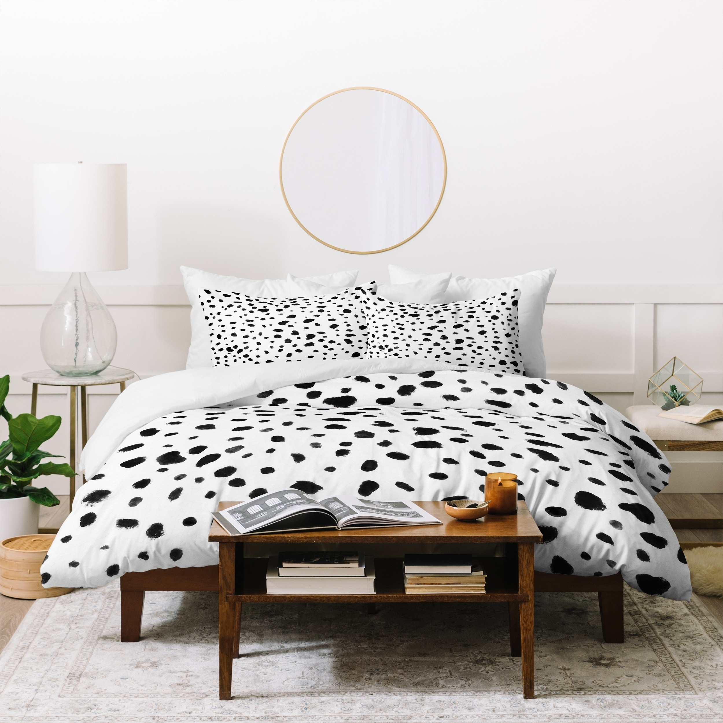 Shop Deny Design Dalmatian Duvet Cover Set 3 Piece Set On Sale