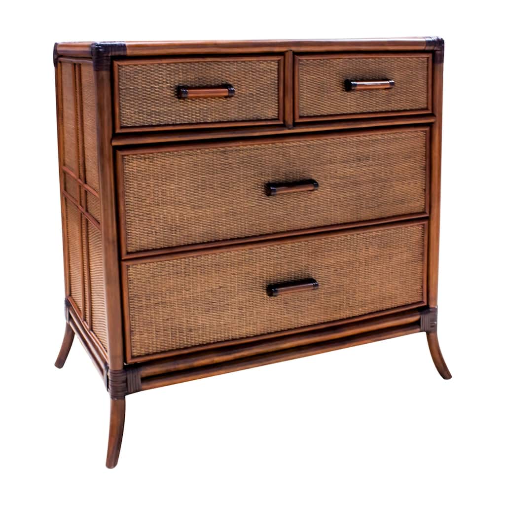 Palm Cove Four Drawer Split Chest