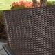 preview thumbnail 3 of 4, Laguna Outdoor 7-Piece Wicker Dining Set by Christopher Knight Home