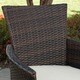 preview thumbnail 3 of 4, Torrens Outdoor Wicker/ Acacia Wood 7-piece Dining Set by Christopher Knight Home
