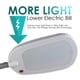 preview thumbnail 4 of 6, LED Bright Reader Natural Daylight Full Spectrum Floor Lamp Grey NEW SLIMMER DESIGN