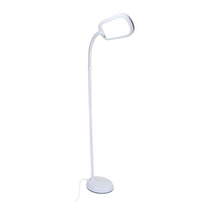 LED Bright Reader Natural Daylight Full Spectrum Floor Lamp White NEW SLIM DESIGN - N/A