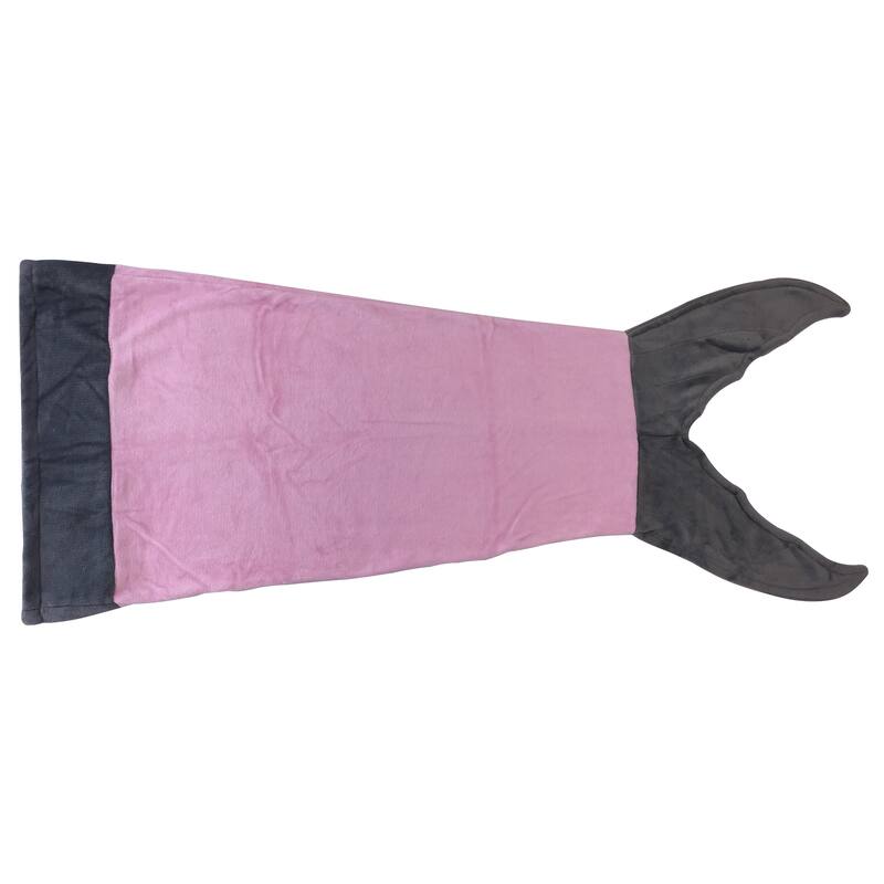 Soft Micromink Mermaid Tail Throw Blanket