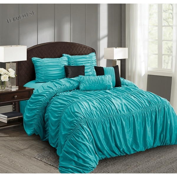 Everrouge Mia All Season Silk 7-pc Comforter
