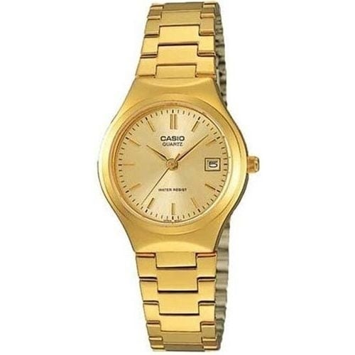 casio gold watch for women