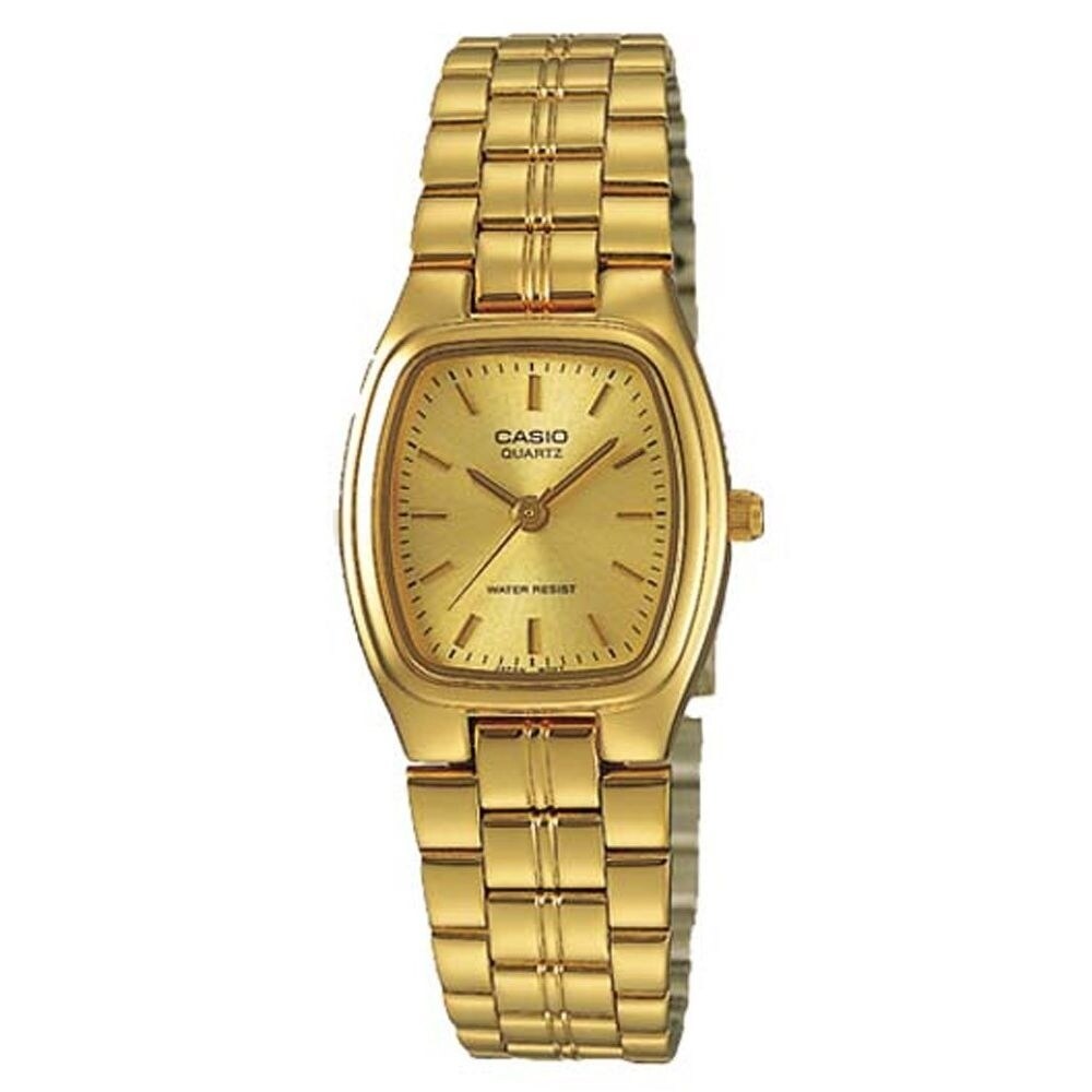 womens gold casio