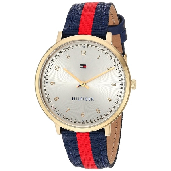 tommy hilfiger watch red white blue