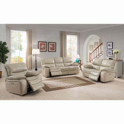 Buy Cream Leather Sofas Couches Online At Overstock Our Best