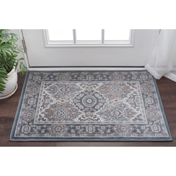 Alise Rugs Carrington Traditional Oriental Scatter Mat Rug