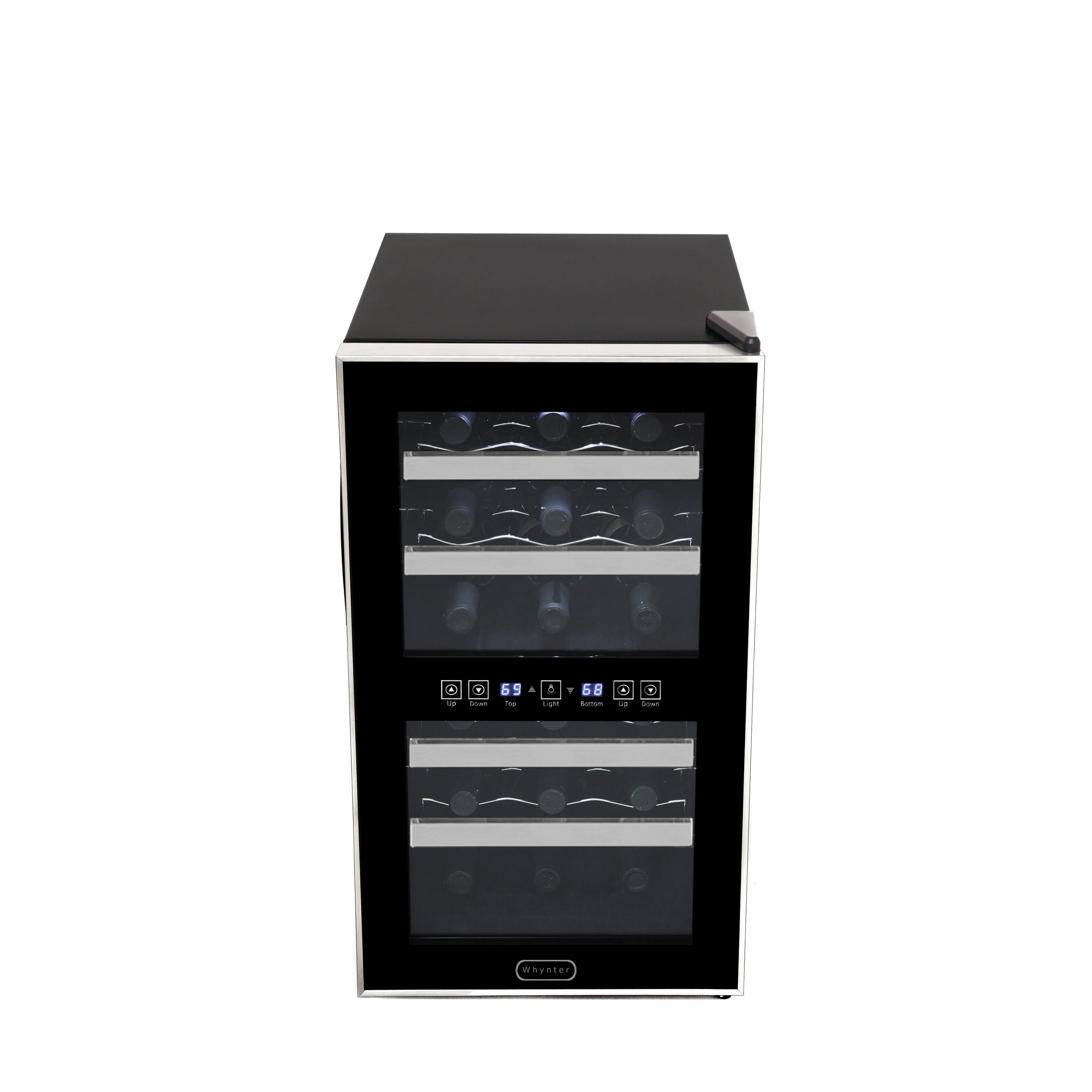Whynter 18 Bottle Dual Zone Thermoelectric Wine Cooler