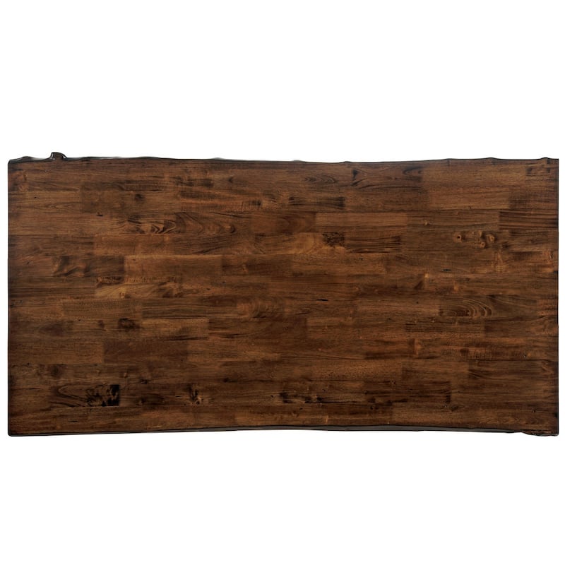 Mass Walnut 71-inch Live Edge Wood Dining Table by Furniture of America