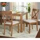 Simple Living 6-Piece Verdon Dining Set with Bench - Thumbnail 2