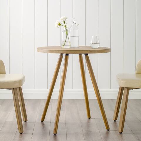 Corvus Lille Mid-Century Modern Bamboo Dining Site Table