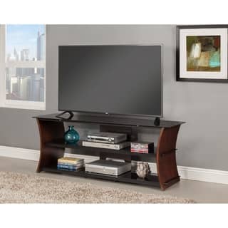 Merlot Finish Tv Stands Entertainment Centers For Less Martin Svensson Home Bentley 55 Tv Stand