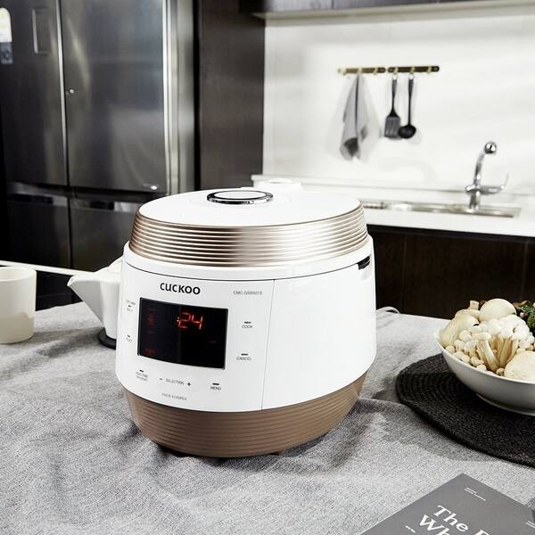 Cuckoo 5 Qt Electric Pressure Cooker CMC-QSB501S, Color: White - JCPenney