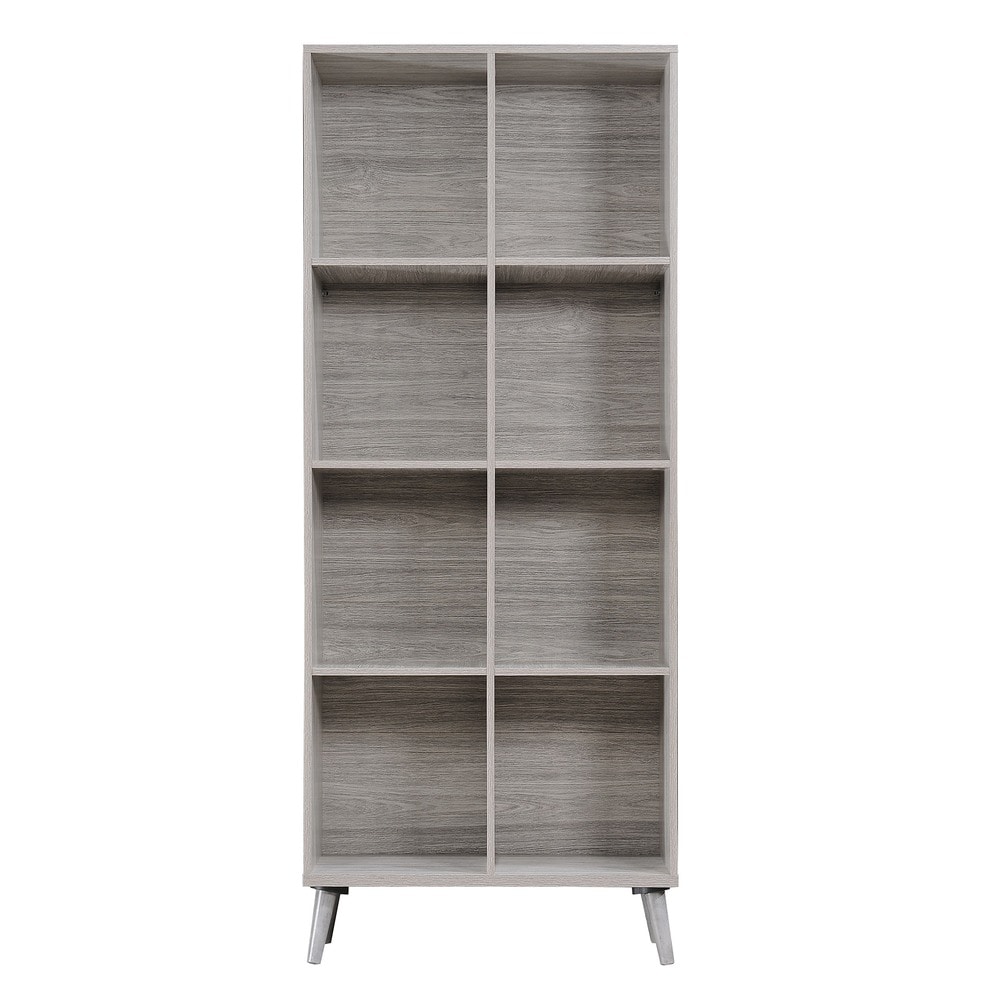 Amherst Bookcase Mid Century Modern Target Gray Bookshelf Elouera